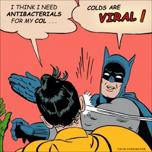 colds are viral