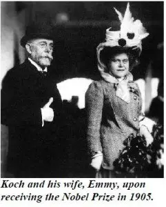 Robert Koch and His wife