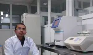 I was excited and pose for photo (few years back), when our Lab got the Real-Time PCR first time.