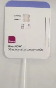 Positive pneumococcal urinary antigen test - Positive pneumococcal urinary antigen test