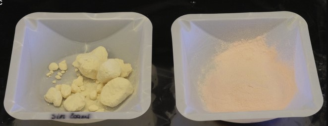 Clumped and free-flowing media - Clumped and free-flowing media