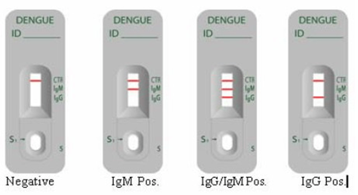 Rapid ICT based Test for the diagnosis of Dengue Infection - Fig 3:Rapid ICT based Test for the diagnosis of Dengue Infection