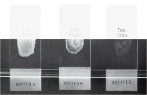 Fig: Smear Thickness - Fig 1: Smear Thickness