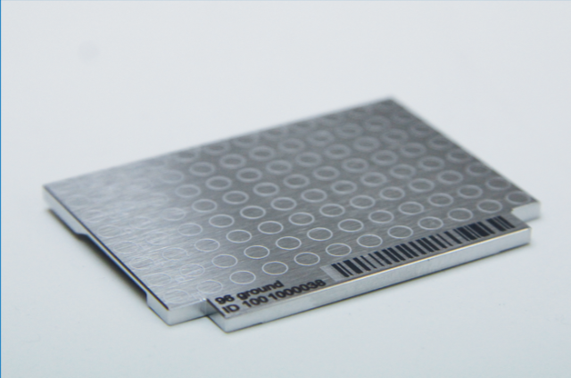 - Target plate is made of polished or ground stainless steel and has spots for several different samples to be applied. Both ready-to-use disposable and reusable MALDI target plates are available.