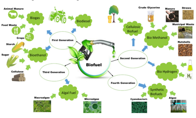 Types and generation of biofuels - Types and generation of biofuels
