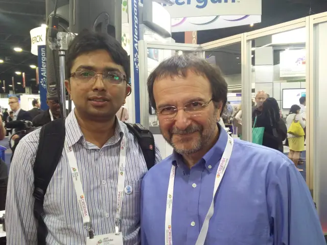 Tankeshwar Acharya with With Prof. Vincent Racaniello - With Prof. Vincent Racaniello