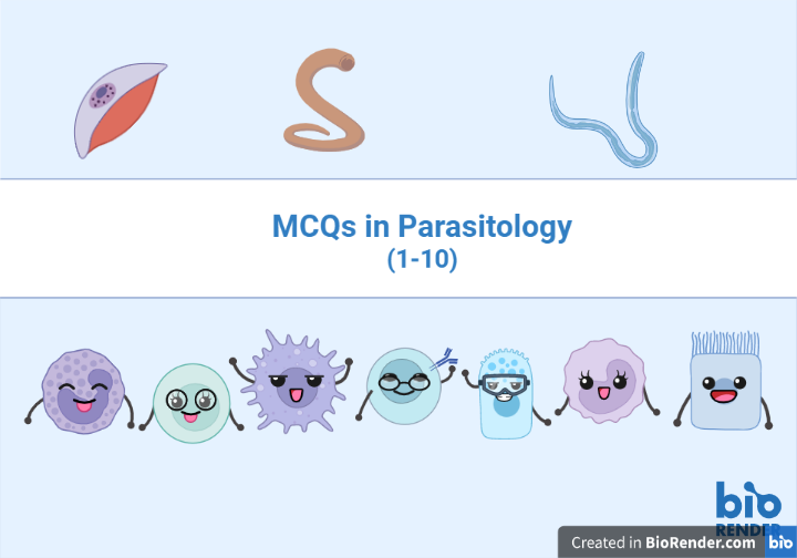 MCQs in Parasitology
