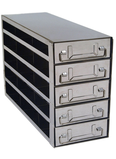 Laboratory Rack - Laboratory rackSource:https://www.stellarscientific.com/blog/use-these-five-easy-steps-to-organize-any-lab-freezer/