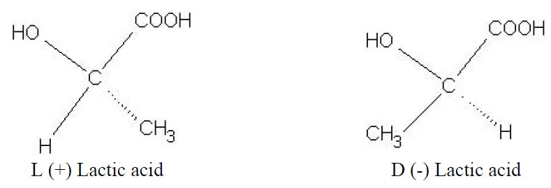 Optical isomers of Lactic acid - Optical isomers of Lactic acid (Okafor, 2007)