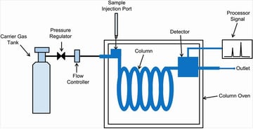 Gas Chromatography (GC): Principle, Parts and Uses