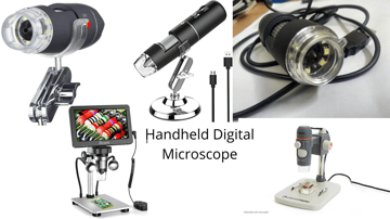 Handheld Digital Microscope: Parts, Principle, and Uses