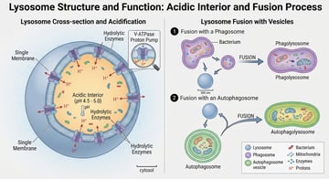 Lysosome: Structure, Enzymes, Function, and Lysosomal Storage Diseases