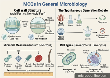 General Microbiology MCQs with Answer Keys (1-10)