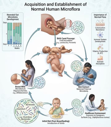 Normal Flora of the Human Body: Where It Lives, How It Helps, and When It Harms