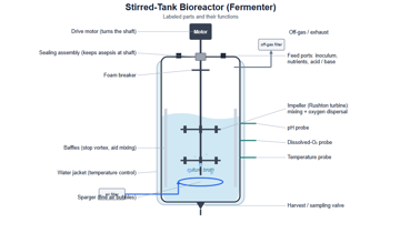Bioreactor: Parameter, Parts, Types, and Application