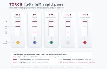 TORCH Panel Test: Congenital Infections and How to Read the Serology