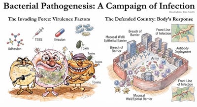 Bacterial Pathogenesis: How Bacteria Cause Disease
