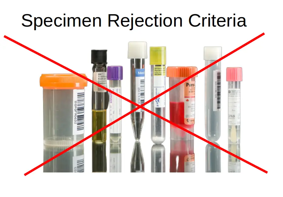 Rejection Criteria for Microbiological Specimens