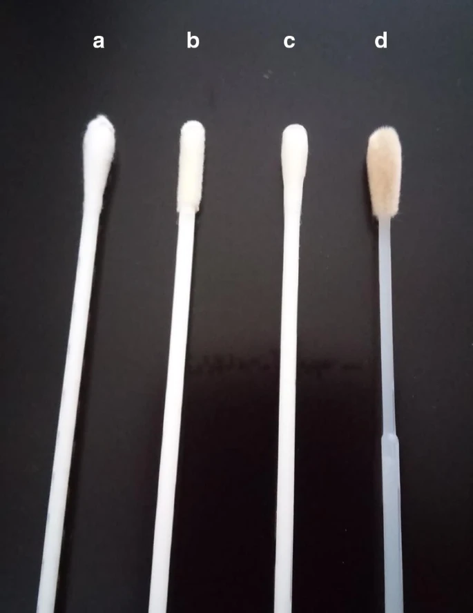 Various Types of Sample Collections Swabs